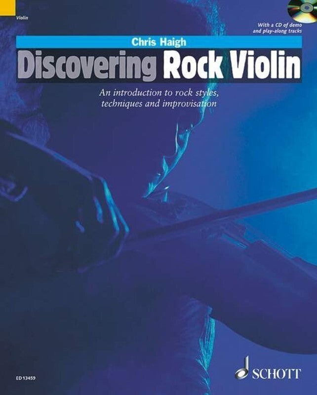 DISCOVERING ROCK VIOLIN BK/CD