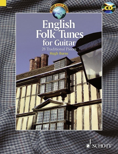 ENGLISH FOLK TUNES FOR GUITAR BK/CD