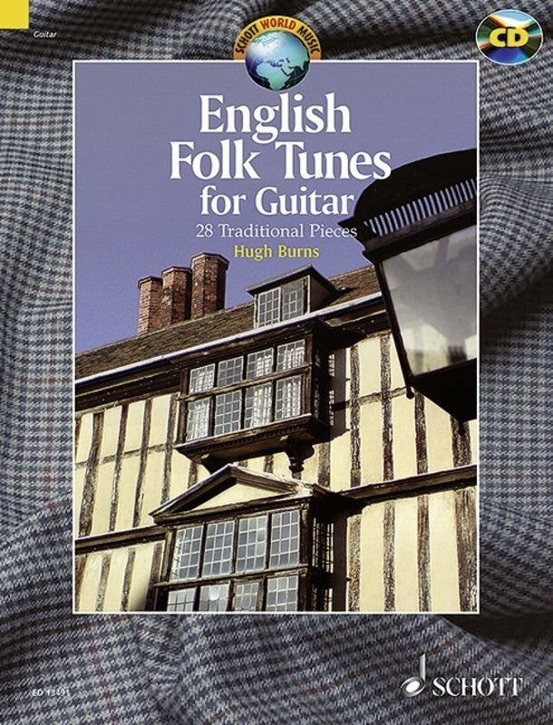 ENGLISH FOLK TUNES FOR GUITAR BK/CD