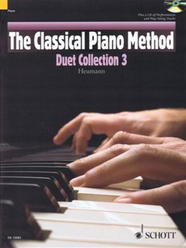 CLASSICAL PIANO METHOD 3 DUET COLLECTION BK/CD