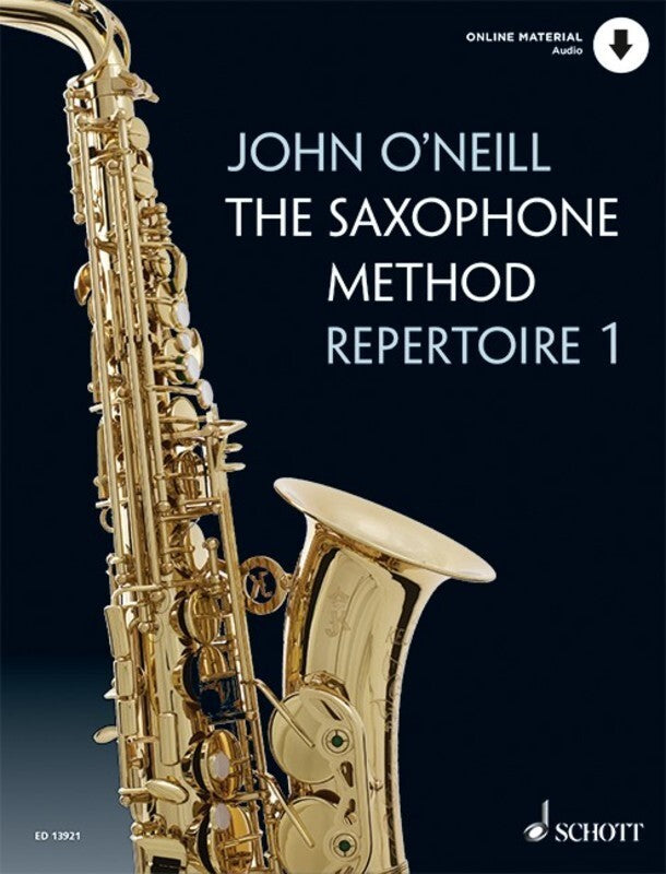 THE SAXOPHONE METHOD REPERTOIRE 1 BK/OLA