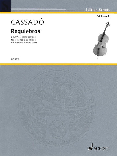 CASSADO - REQUIEBROS CELLO/PIANO