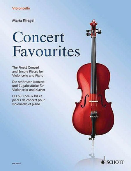 CONCERT FAVOURITES FOR CELLO AND PIANO VC