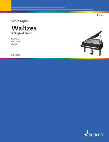 JOPLIN - WALTZES 5 ORIGINAL PIECES FOR PIANO