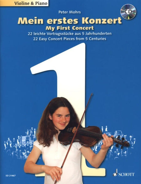 MY FIRST CONCERT VIOLIN/PIANO BK/CD