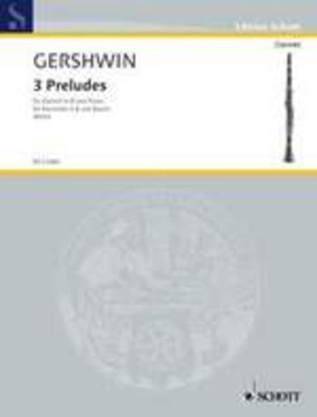 GERSHWIN - 3 PRELUDES FOR CLARINET/PIANO