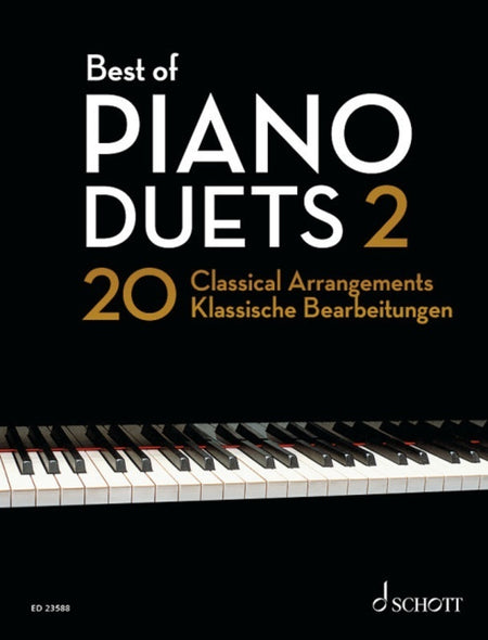 BEST OF PIANO DUETS 2 20 CLASSICAL ARRANGEMENTS