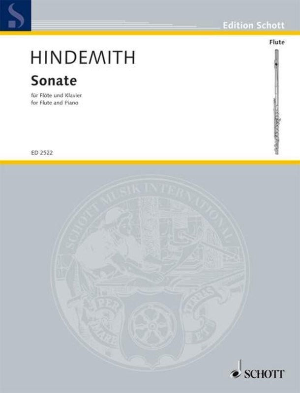 HINDEMITH - SONATA 1936 FLUTE/PIANO