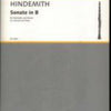 HINDEMITH - SONATA CLARINET/PIANO
