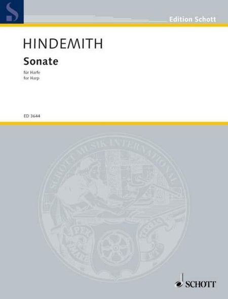 HINDEMITH - SONATA C HARP
