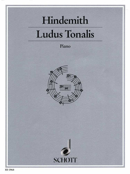 HINDEMITH - LUDUS TONALIS FOR PIANO