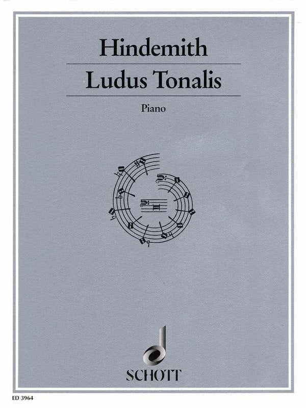 HINDEMITH - LUDUS TONALIS FOR PIANO