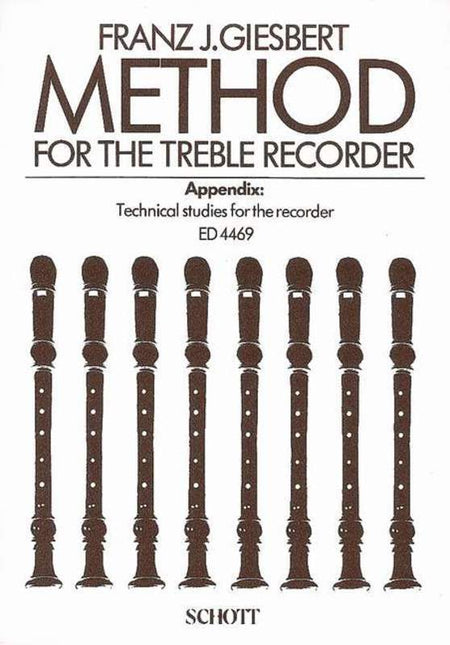 GIESBERT - METHOD FOR THE TREBLE RECORDER