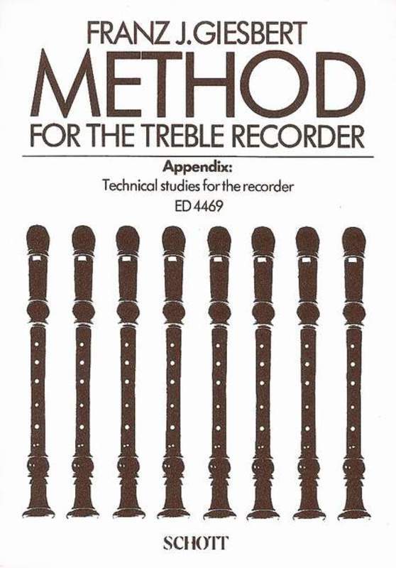 GIESBERT - METHOD FOR THE TREBLE RECORDER