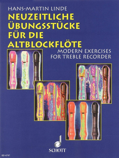 LINDE - MODERN EXERCISES TREBLE RECORDER