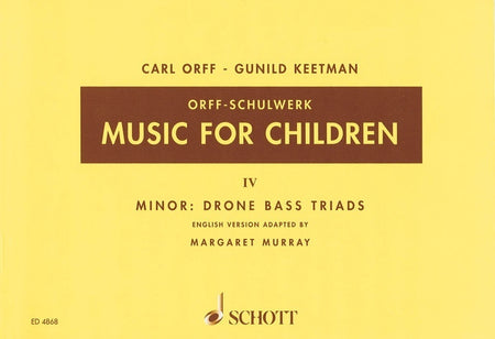 MUSIC FOR CHILDREN VOL 4 MINOR DRONE ED MURRAY