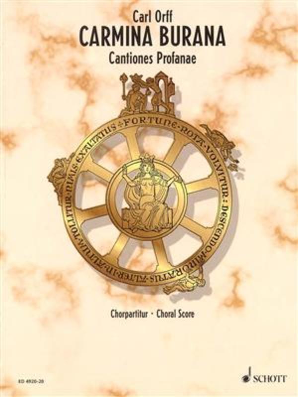 ORFF - CARMINA BURANA CHORAL SCORE