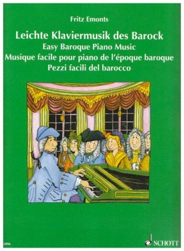 EASY BAROQUE PIANO MUSIC ED EMONTS