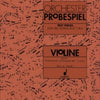 TEST PIECES FOR ORCHESTRAL AUDITIONS VIOLIN VOL 1