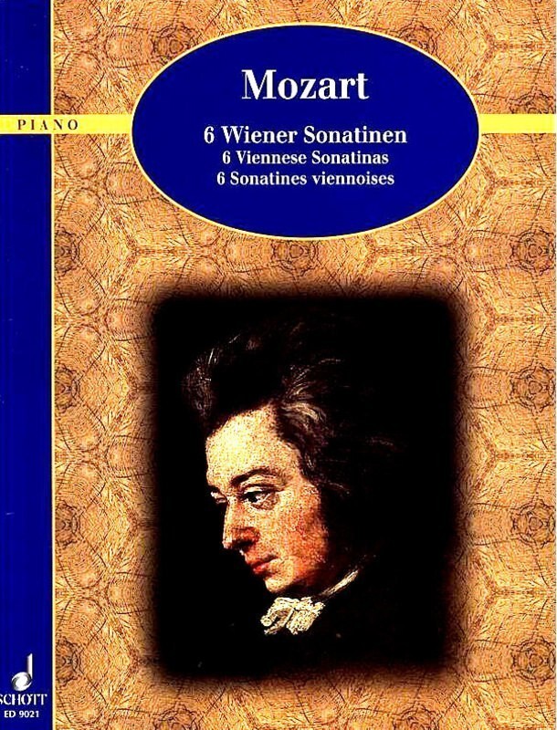 MOZART - 6 VIENNESE SONATINAS FOR PIANO