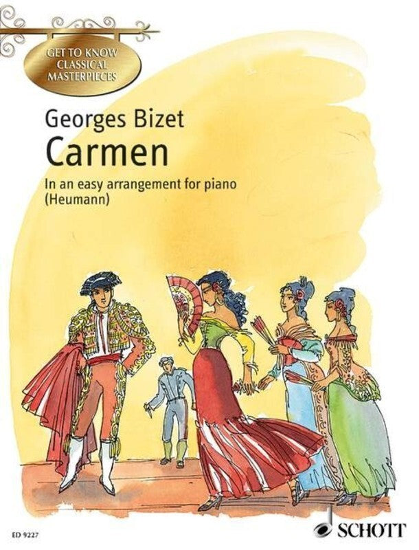 CARMEN CLASSICAL MASTERPIECES EASY PIANO