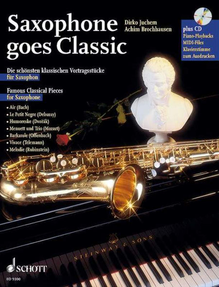 SAXOPHONE GOES CLASSIC BK/CD