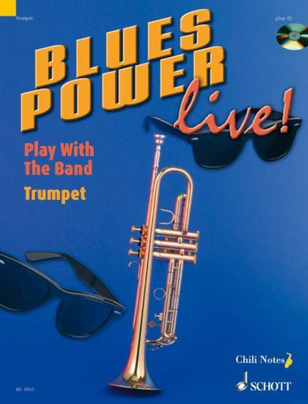 BLUES POWER LIVE! TRUMPET BK/CD
