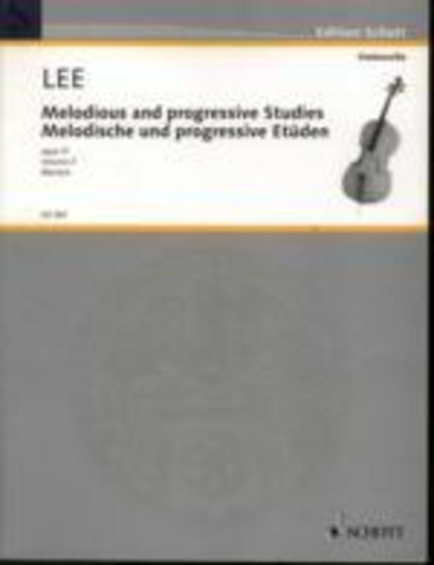LEE - MELODIC AND PROGRESSIVE STUDIES OP 31 BK 1 CELLO