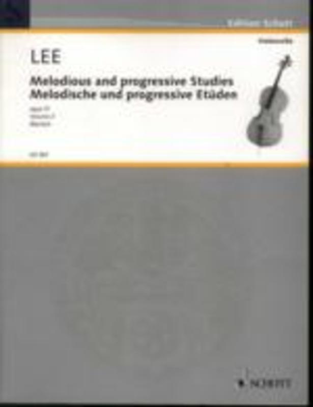 LEE - MELODIC AND PROGRESSIVE STUDIES OP 31 BK 2 CELLO