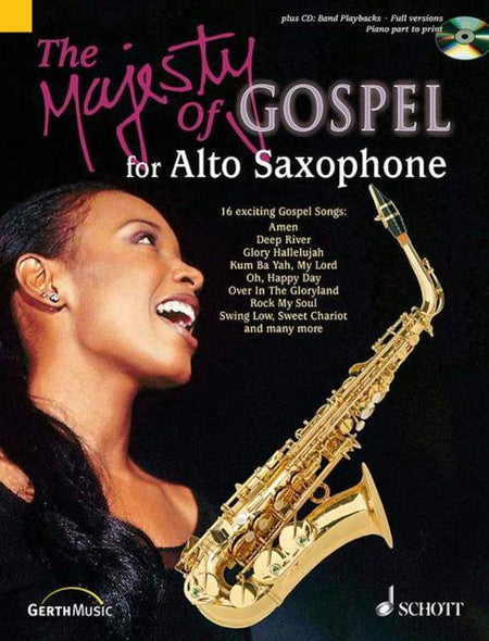MAJESTY OF GOSPEL ALTO SAX BK/CD