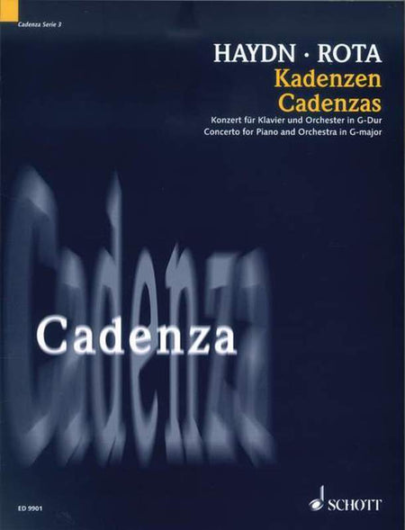 CADENZAS TO HAYDN CONCERTO G HOB 18 NO 4