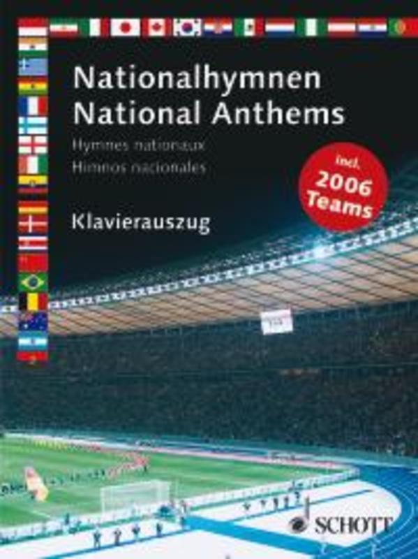 NATIONAL ANTHEMS PIANO/VOCAL BOOK