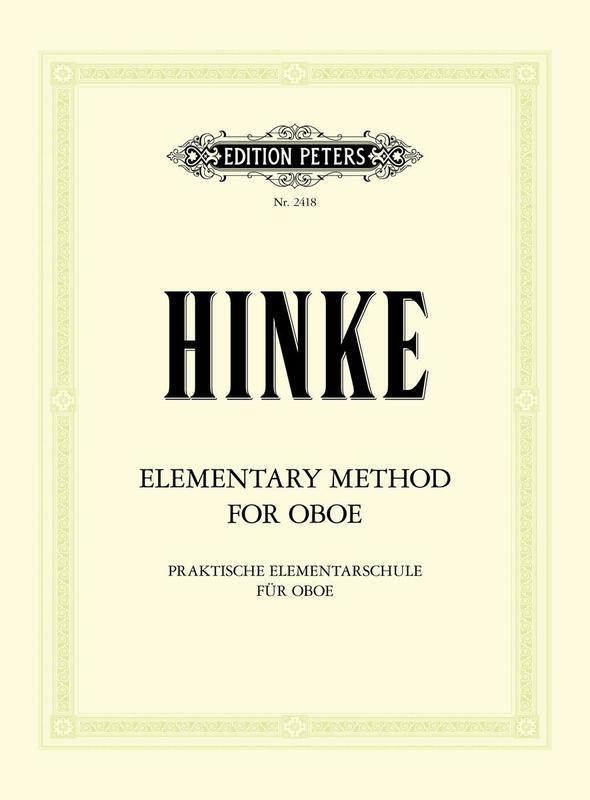 HINKE - ELEMENTARY METHOD FOR OBOE
