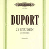 DUPORT - 21 STUDIES FOR CELLO