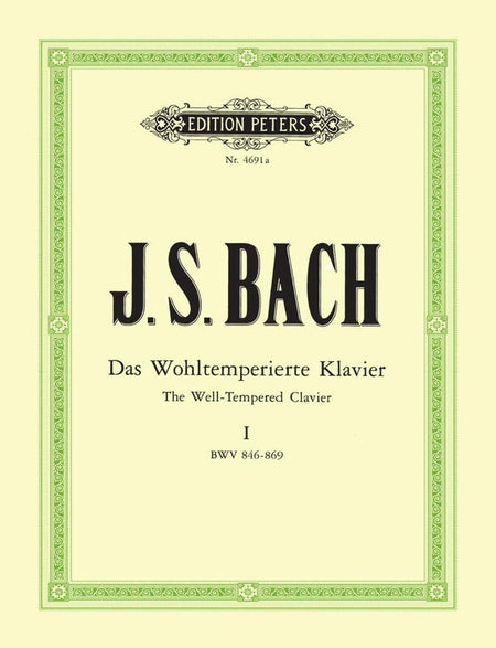 BACH - 48 PRELUDES AND FUGUES VOL 1 URTEXT