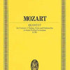 MOZART - CLARINET QUINTET A K 581 STUDY SCORE