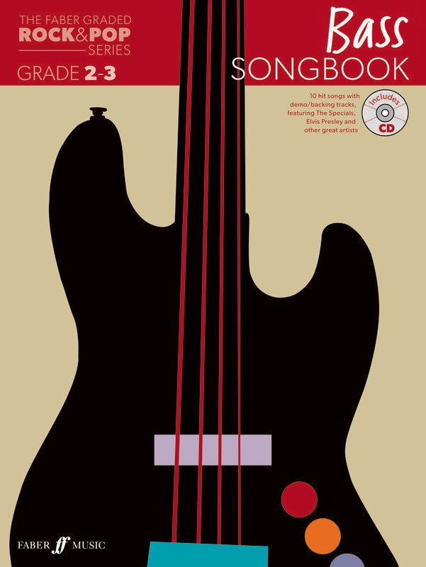 FABER GRADED ROCK & POP BASS SONGBOOK 2-3