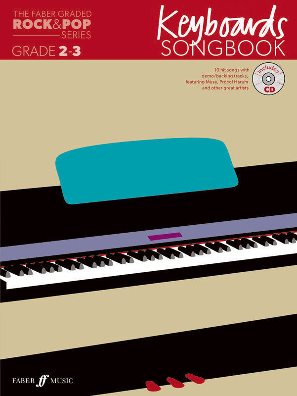 FABER GRADED ROCK & POP KEYBOARDS SONGBOOK 2-3