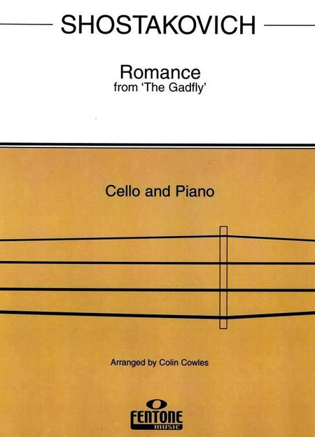 ROMANCE FROM THE GADFLY OP 97 CELLO/PIANO