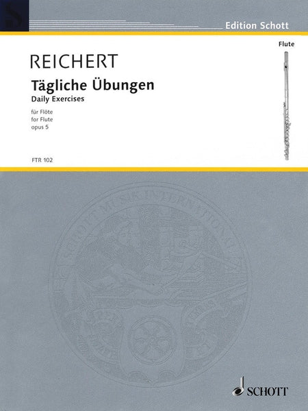 REICHERT - DAILY EXERCISES OP 5 FLUTE