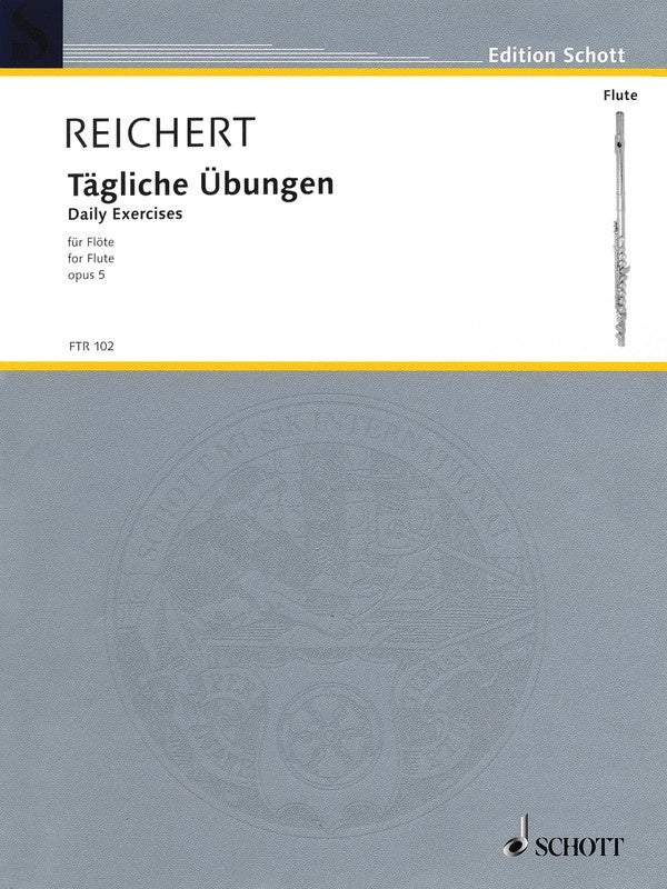 REICHERT - DAILY EXERCISES OP 5 FLUTE