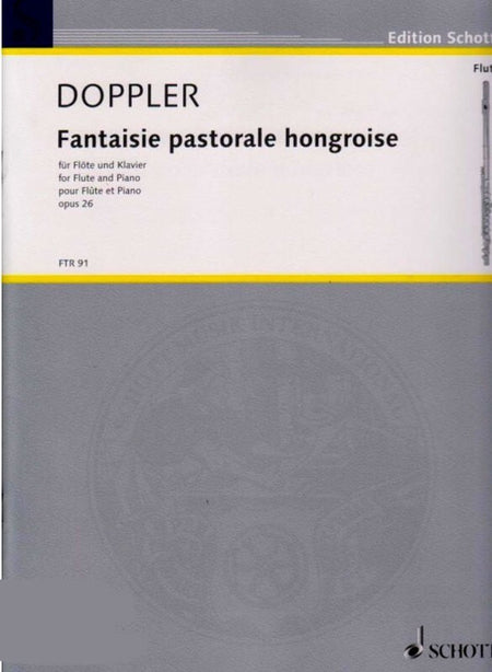 DOPPLER - HUNGARIAN PASTORAL FANTASY OP 26 FLUTE/PIANO