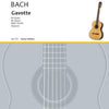 BACH - GAVOTTE IN E MAJOR BWV 1012 FOR GUITAR