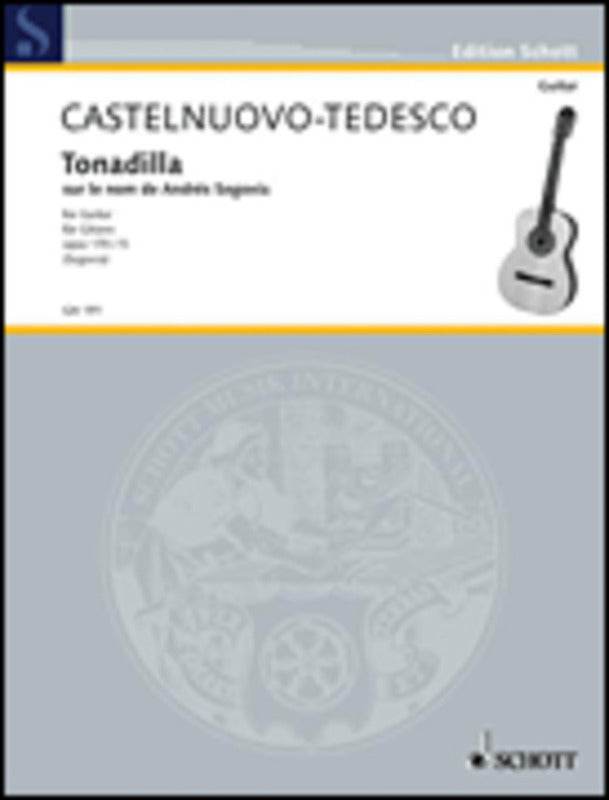 CASTELNUOVO-TEDESCO - TONADILLA OP 170 NO 5 GUITAR