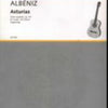 ALBENIZ - ASTURIAS SUITE ESPANOLA OP 47 NO 5 GUITAR