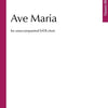 HAWES - AVE MARIA SATB A CAPPELLA