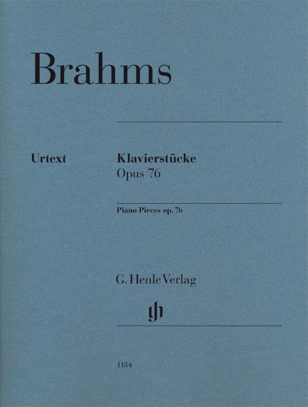 BRAHMS - PIANO PIECES OP 76 URTEXT