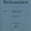 RACHMANINOFF - PRELUDE G SHARP MINOR OP 32 NO 12