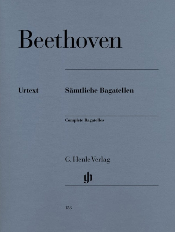 BEETHOVEN - COMPLETE BAGATELLES FOR PIANO