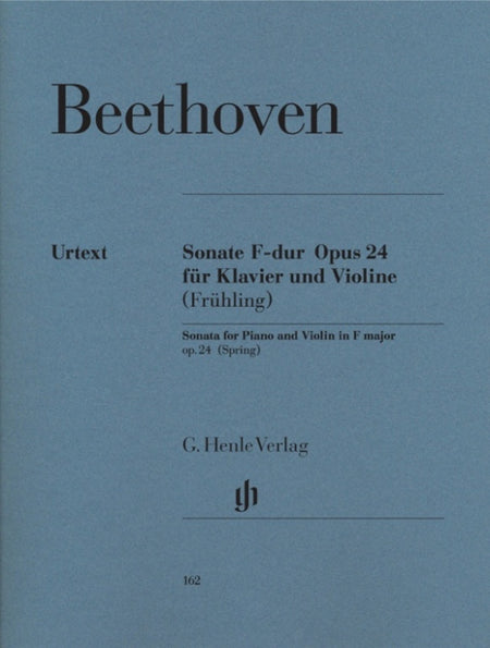 BEETHOVEN - SONATA OP 24 F VIOLIN/PIANO SPRING SONATA